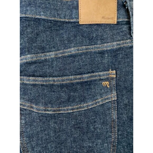 NEW! Madewell The Perfect Vintage Flare Jean Wrenford Wash Blue SZ 33 - Picture 10 of 13